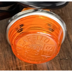 SIDE LIGHTS ROUND WITH CHROME PAIR