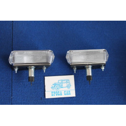 FRONT LIGHTS FERRARI 330/365 GTS MASERATI MERAK 1s./INDY PAIR