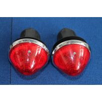 TAILIGHTS FERRARI AND SPORT BARCHETTE YEARS '50 PAIR