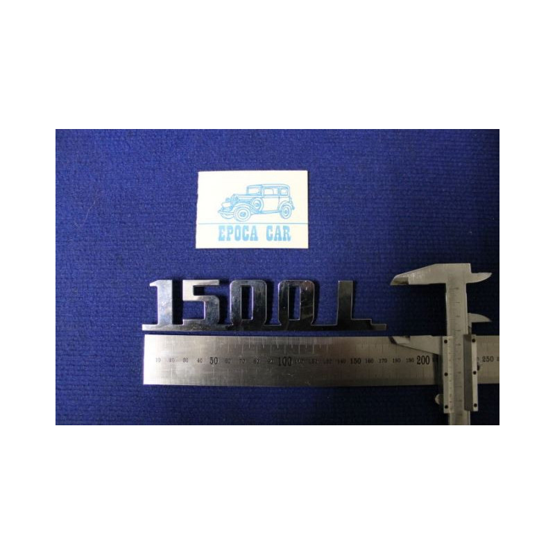 FIAT 1500 L METALLO CROMATO TIPO PIATTO 