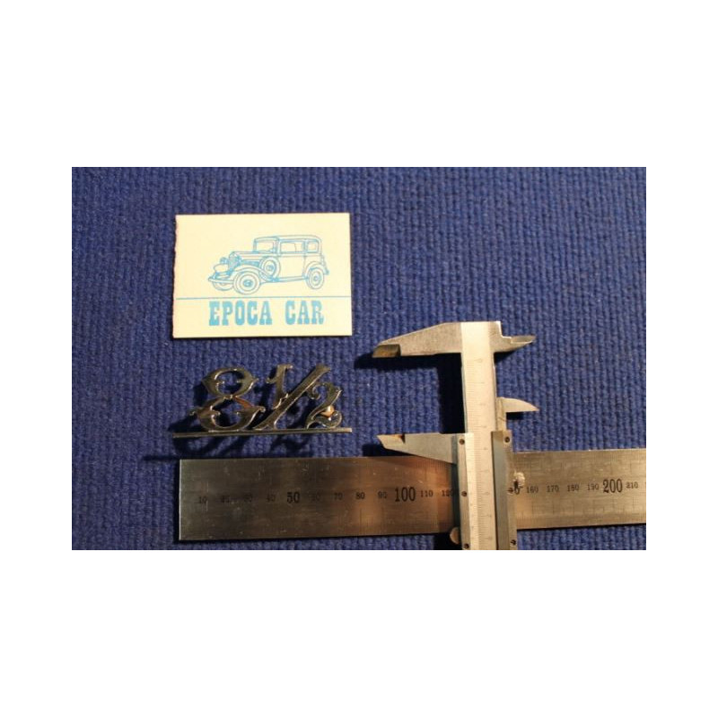 FIAT  850    8 12  METAL CHROME