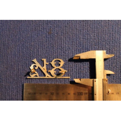 FIAT  850    8 12  METAL CHROME