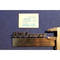 FIAT 850 SUPER METALLO CROMATO