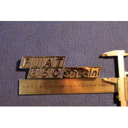 FIAT 850 SPECIAL METALLO CROMATO