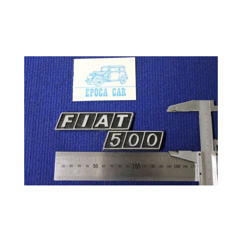 FIAT 500 METALLO CROMATO