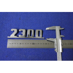 FIAT 2300 METAL CHROME RELIEF