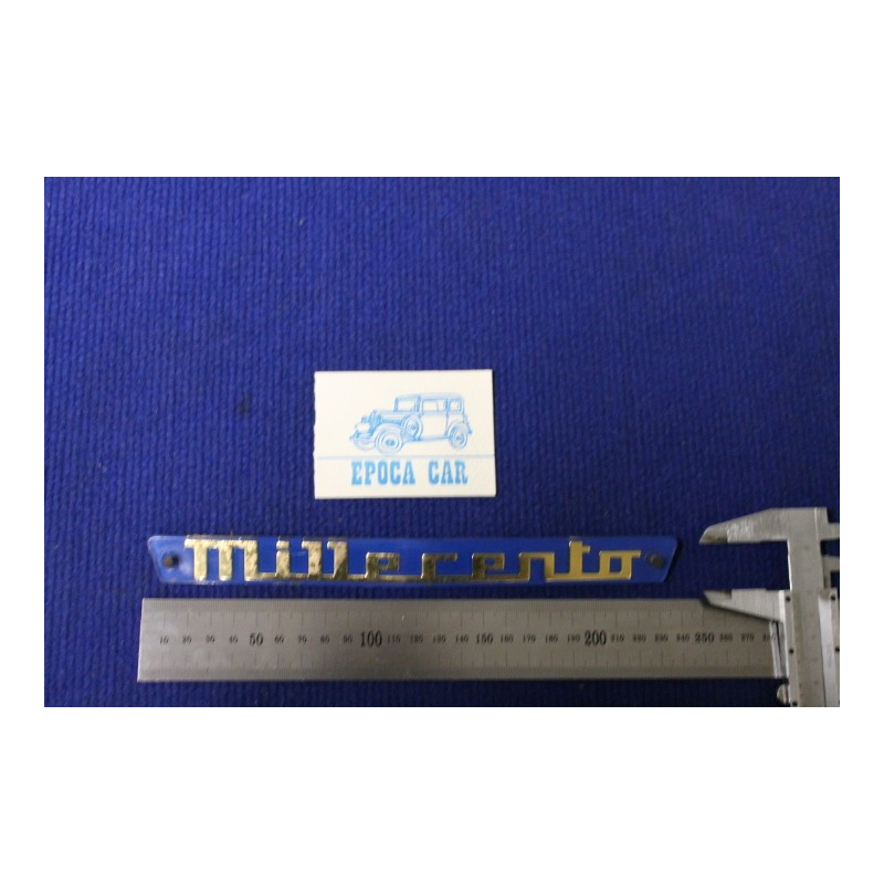 FIAT 1100 BLUE PLASTIC