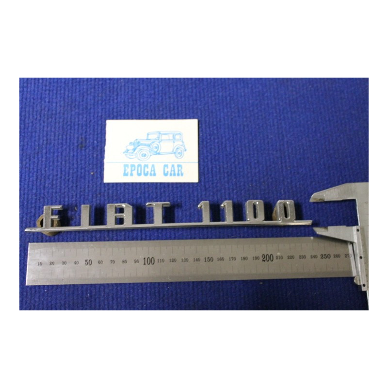 FIAT 1100 METAL CHROME RELIEF