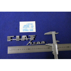 FIAT 1100 METALLO CROMATO IN RILIEVO