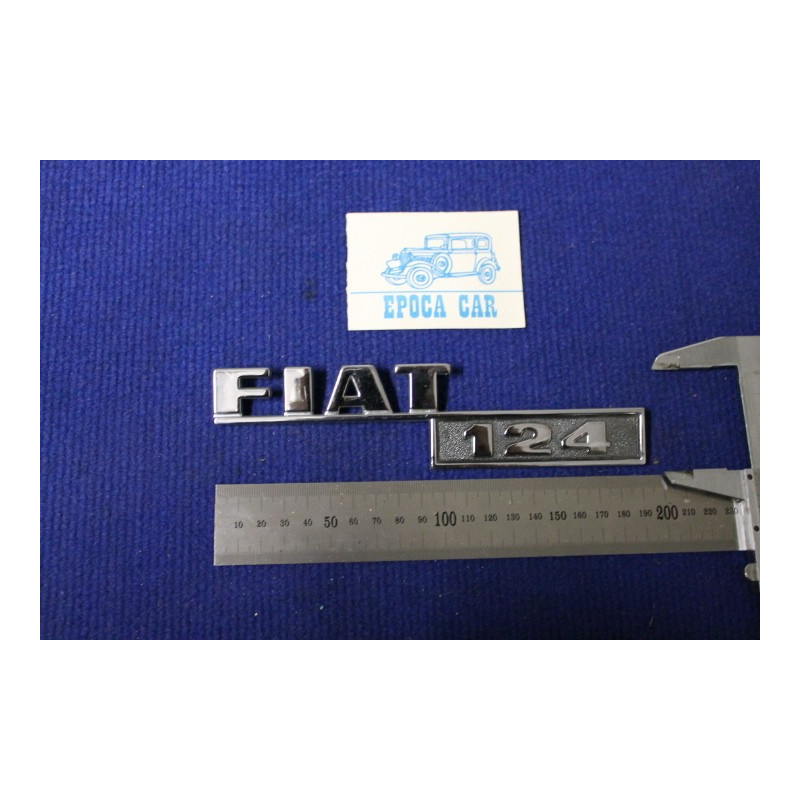FIAT 124 METALLO CROMATO