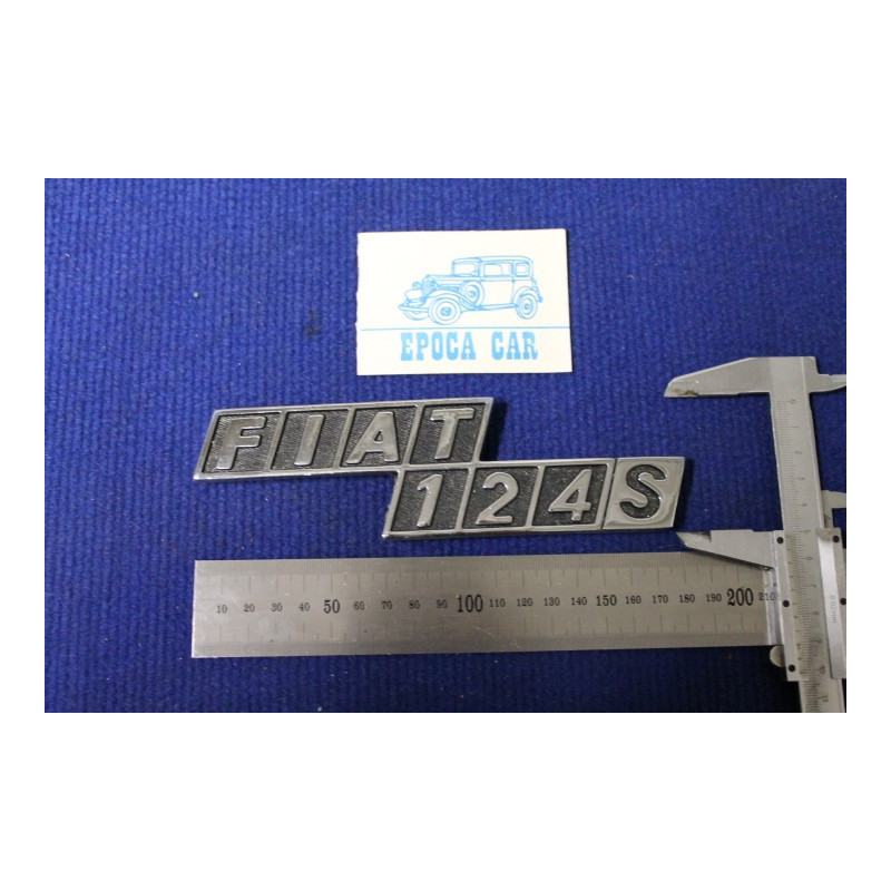 FIAT 124 S METALLO CROMATO