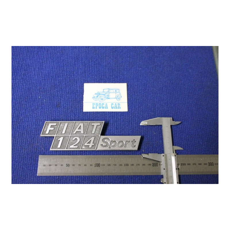 FIAT 124 SPORT METALLO CROMATO