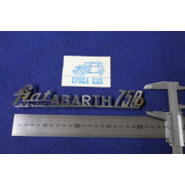 ABARTH FIAT 750 DERNIG METALLO CROMATO