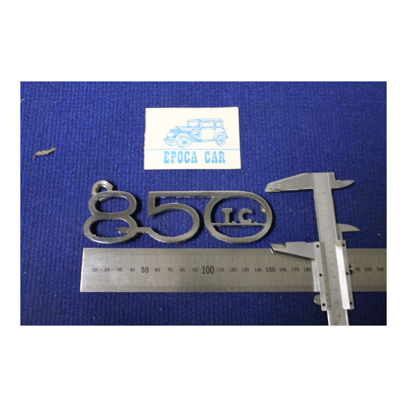 ABARTH FIAT 850 TC ( BIG ) METAL CHROME