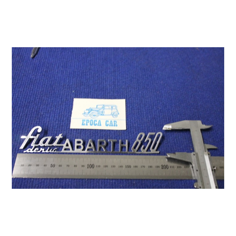 ABARTH FIAT 850 DERNIG