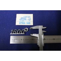 FIAT 124 COUPE'    1600 ( LITTLE TYPE )  METAL CHROME