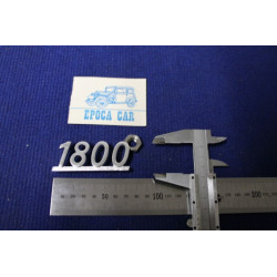 FIAT 124 COUPE'    1800    METALLO CROMATO