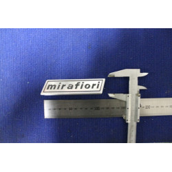 FIAT 131    MIRAFIORI   METAL CHROME