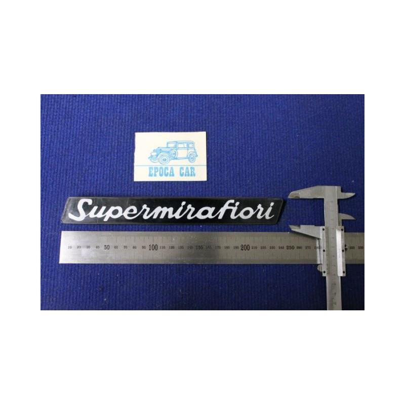 FIAT 131  SUPERMIRAFIORI  PLASTIC