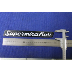 FIAT 131  SUPERMIRAFIORI   PLASTICA NERA