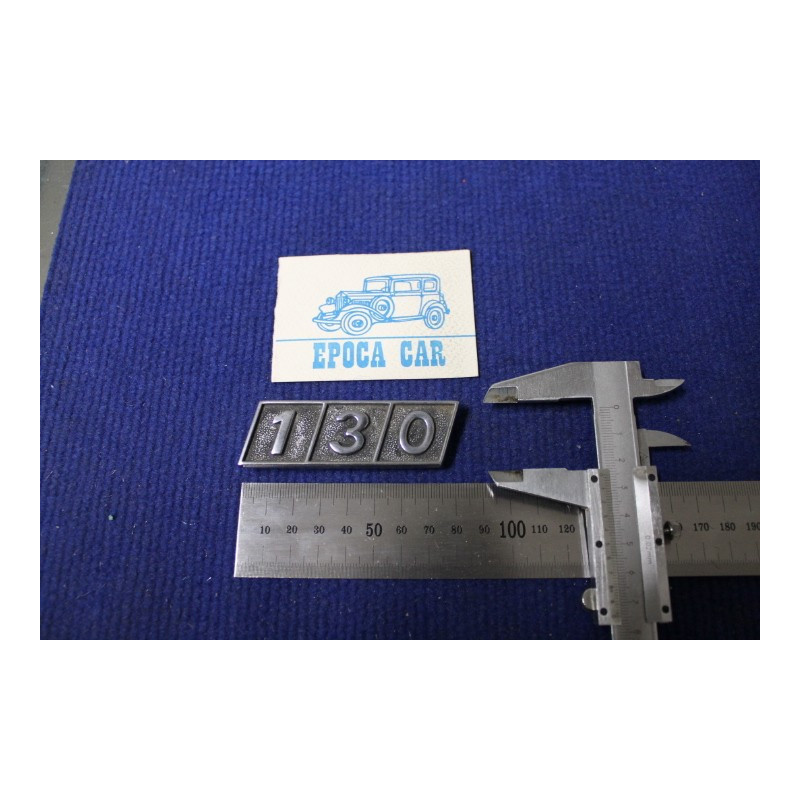 FIAT 130  METALLO CROMATO