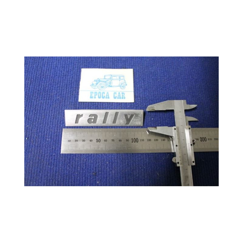 FIAT 128    RALLY   METALLO CROMATO