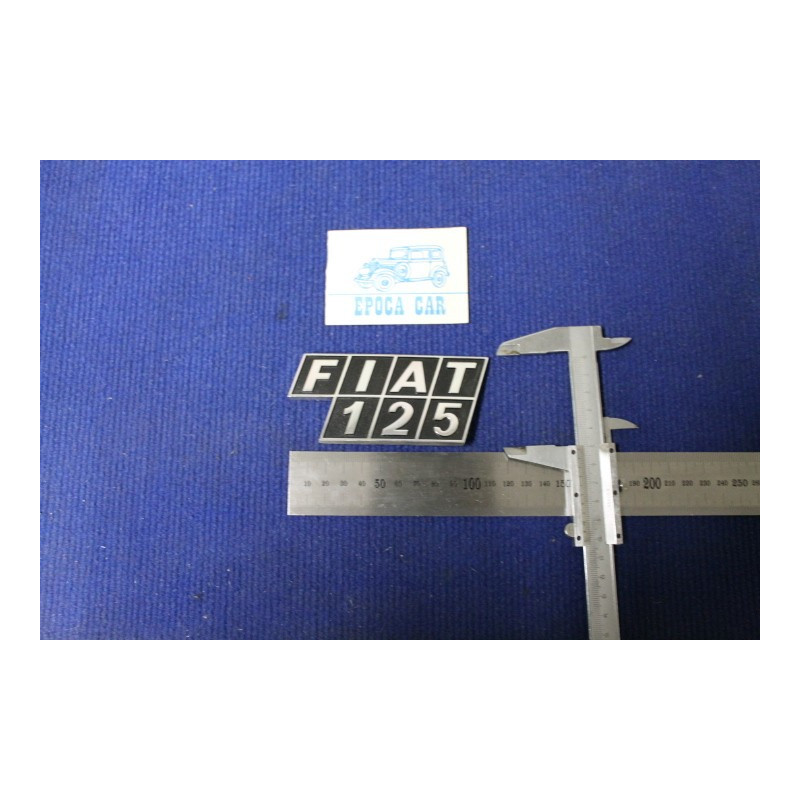 FIAT 125  METAL CHROME