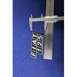FIAT 125  METAL CHROME