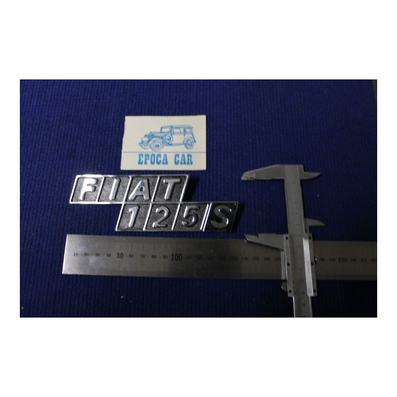 FIAT 125  METAL CHROME
