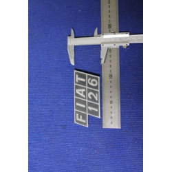 FIAT 126 METAL CHROME