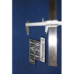 FIAT 126 PERSONAL 4    PLASTICA