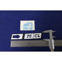 FIAT RITMO 75 CL ( LATERALE DX.) PLASTICA