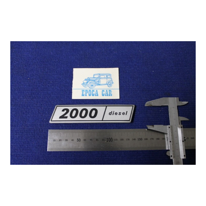 FIAT 132   2000 DIESEL   PLASTICA