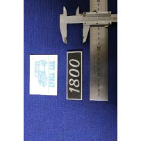 FIAT  1800     PLASTIC