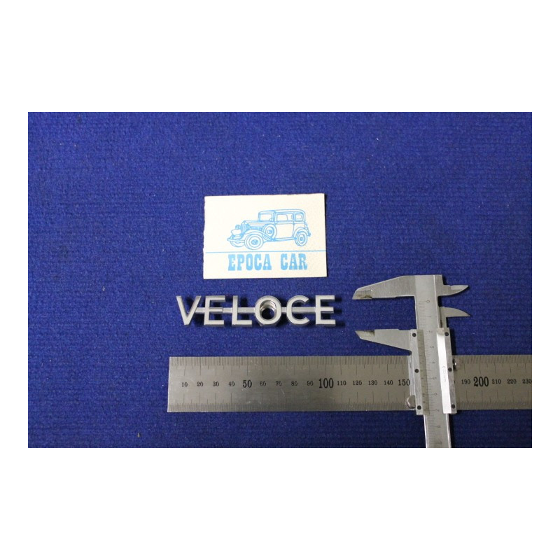 VELOCE (STAMPATELLO)  METALLO CROMATO