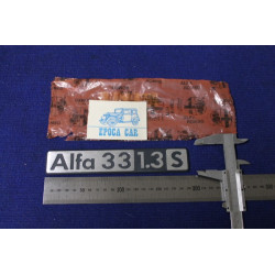 EMBLEM "ALFA 33 1,3 S" METAL