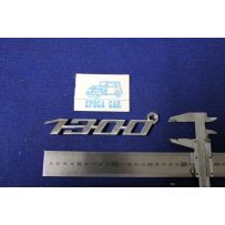 SCRITTA "1300" LUNGHEZZA 160 MM  METALLO CROMATO