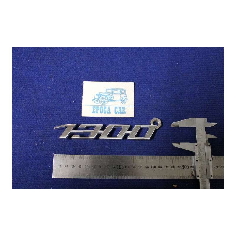 EMBLEM "1300" LENGHT 160 MM METAL CHROME