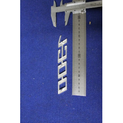 EMBLEM "1300" LENGHT 160 MM METAL CHROME