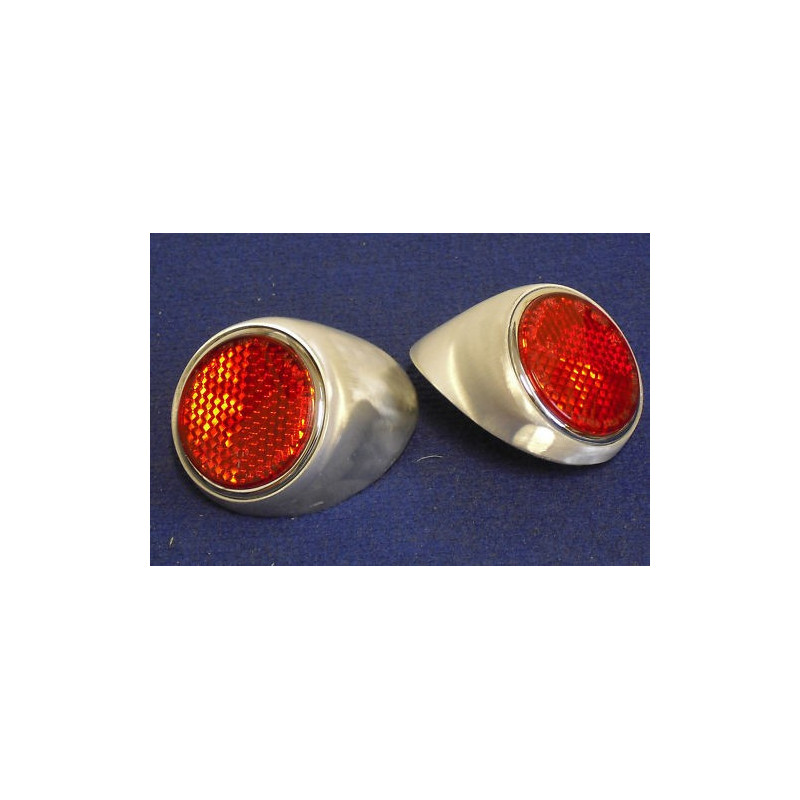 REFLECTORS ROUND WITH SUPPORT ALUMINUM