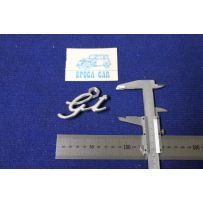 EMBLEM "GT"   METAL CHROME