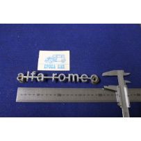 EMBLEM "ALFA ROMEO"  METAL CHROME