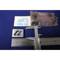 SCRITTA "T I "    METALLO OPACO