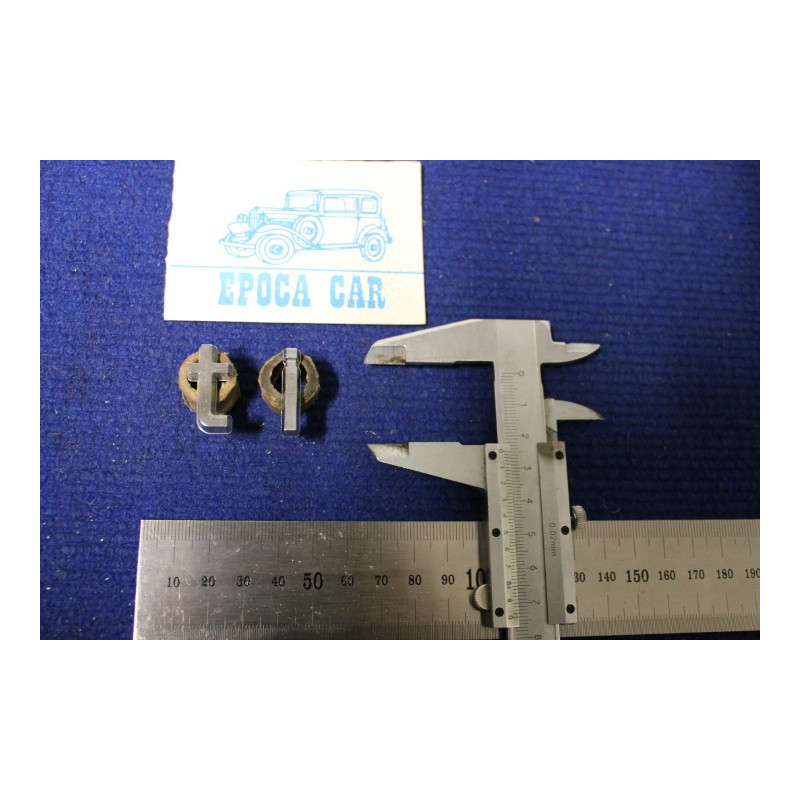 EMBLEMS "T" "I" (TWO PIECES-TO SELL TOGETHER) PLASTIC