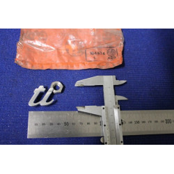 SCRITTA "ti" SPESSORE FINE  METALLO CROMATO