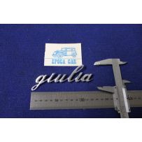 SCRITTA "GIULIA"  IN CORSIVO  TIPO GRANDE  ALLUMINIO