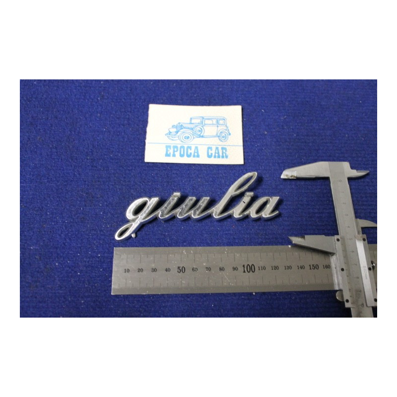 EMBLEM "GIULIA" (BIG TYPE)  PLASTIC