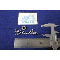 EMBLEM "GIULIA" (SMALL TYPE) METAL CHROME