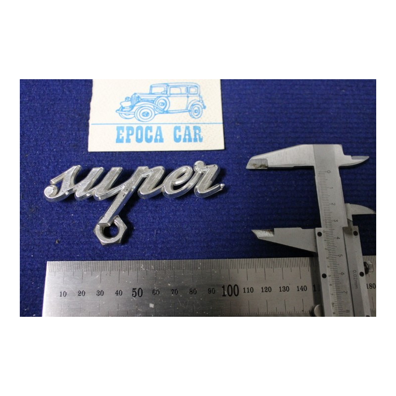 EMBLEM "SUPER"    PLASTIC