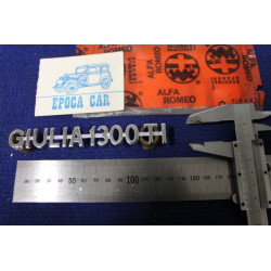 SCRITTA "GIULIA 1300 TI"  IN ALLUMINIO